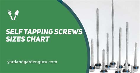 self tapping sheet metal screw sizes|self tapping screw strength chart.